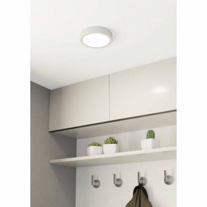 Eglo 78667 - LED Deckenleuchte FUEVA LED/11W/230V Ø 16 cm weiß