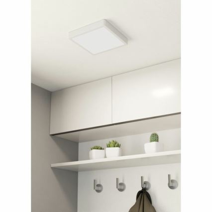 Eglo 78679 - Plafoniera LED FUEVA LED/17W/230V 21x21 cm bianca