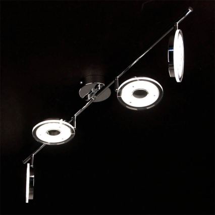Eglo 78684 - Spot LED DORNES 4xLED/4,5W/230V chrome brillant