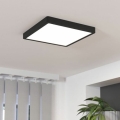 Eglo 78815 - LED-Deckenleuchte FUEVA LED/20,5W/230V 28,5x28,5 cm schwarz
