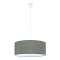 Eglo 79067 - Lampada a sospensione con cavo SITIA 3xE27/60W/230V, grigia