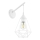 Eglo 79084 - Lampada da parete BYRON 1xE27/60W/230V bianca
