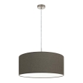 Eglo 79126 - Lampadario a sospensione con filo PASTERI 1xE27/60W/230V marrone