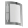 Eglo 79282 - Outdoor-Wandleuchte CITY 1xE27/60W/230V glänzendes Chrom IP44