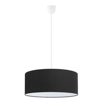 Eglo 79304 - Hängeleuchte an Stahlseil CLINTON 3xE27/60W/230V schwarz