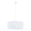 Eglo 79305 - Suspension sur câble CLINTON 3xE27/60W/230V blanche