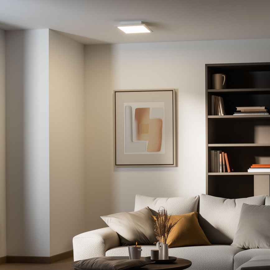 Eglo 79322 - Plafonnier à intensité variable SALOBRENA LED/16W/230V 4000K 30x30 cm blanc