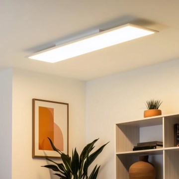 Eglo 79328 - Plafonnier SALOBRENA-RW LED/34W/230V 2700/4000K 120x30 cm blanc