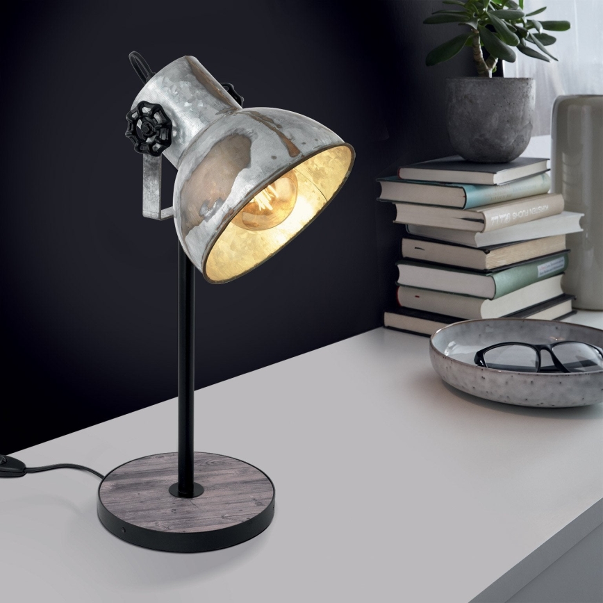Eglo 79365 - Lampada da tavolo BARNSTAPLE 1xE27/40W/230V