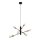 Eglo 79453 - Lampadario a sospensione con filo SAN ROBERTO 6xE27/60W/230V nero/oro