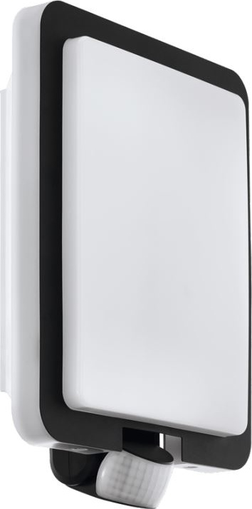 Eglo 79546 - Außenwandleuchte mit Sensor MUSSOTTO 1xE27/28W/230V IP44