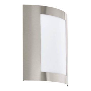 Eglo 79592 - Applique murale extérieure FIDELIDAD 1xE27/60W/230V IP44 chrome mat