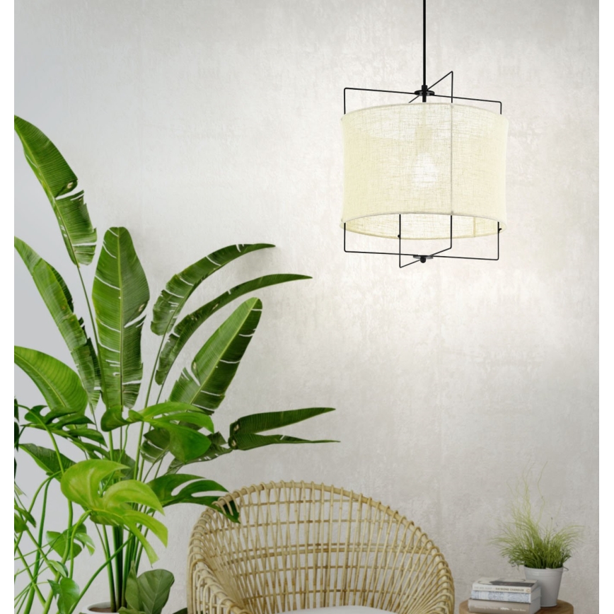 Eglo 79644 - Lampadario a sospensione con filo BRIDEKIRK 1xE27/40W/230V