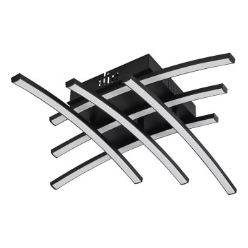 Eglo 79747 - Plafoniera LED BERYL LED/25,2W/230V 4000K nera