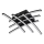 Eglo 79747 - Plafoniera LED BERYL LED/25,2W/230V 4000K nera