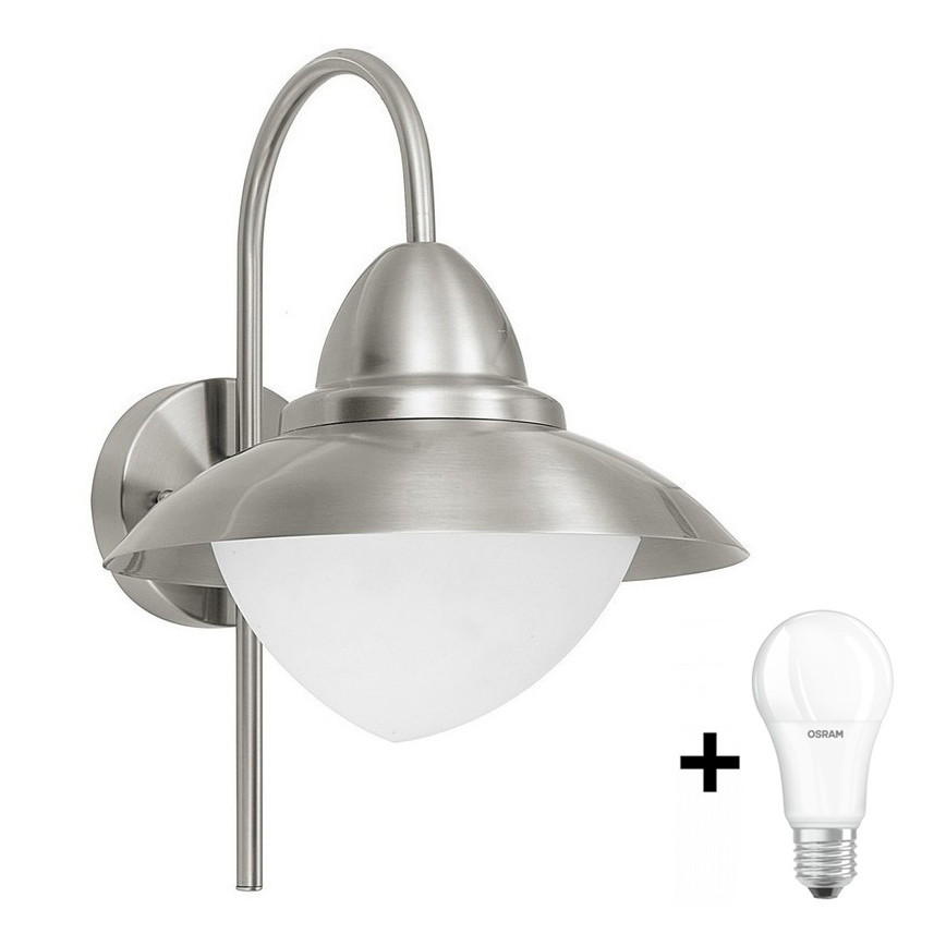 EGLO - Applique a LED da esterno 1xE27/8,5W - Lampadina IP44