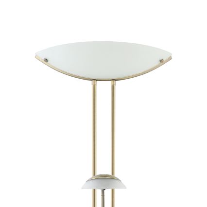 EGLO - Lampada da terra con dimmer BAYA 1xR7s/230W + 1xG9/33W bronzo