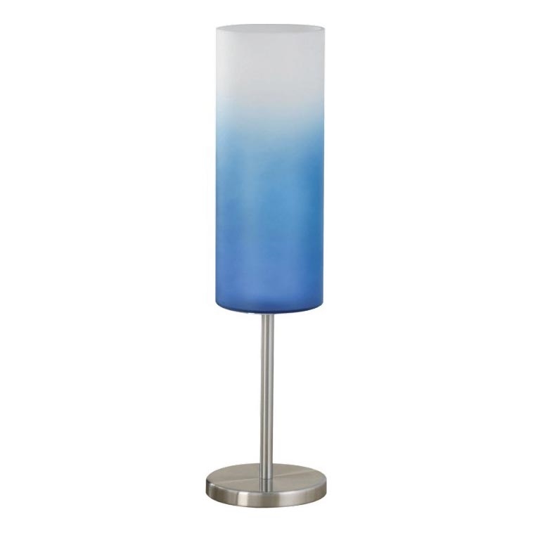 Eglo 85999 - Tischleuchte TROY BLAU 1xE27/100W/230V blau