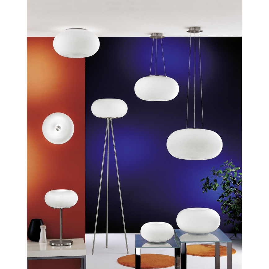 EGLO - Lampadario a sospensione con filo OPTICA 2xE27/60W diametro 35 cm