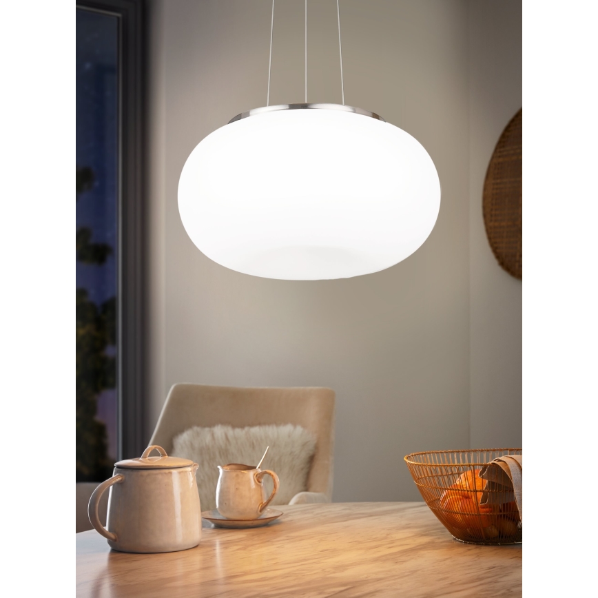 EGLO - Lampadario a sospensione con filo OPTICA 2xE27/60W diametro 45 cm