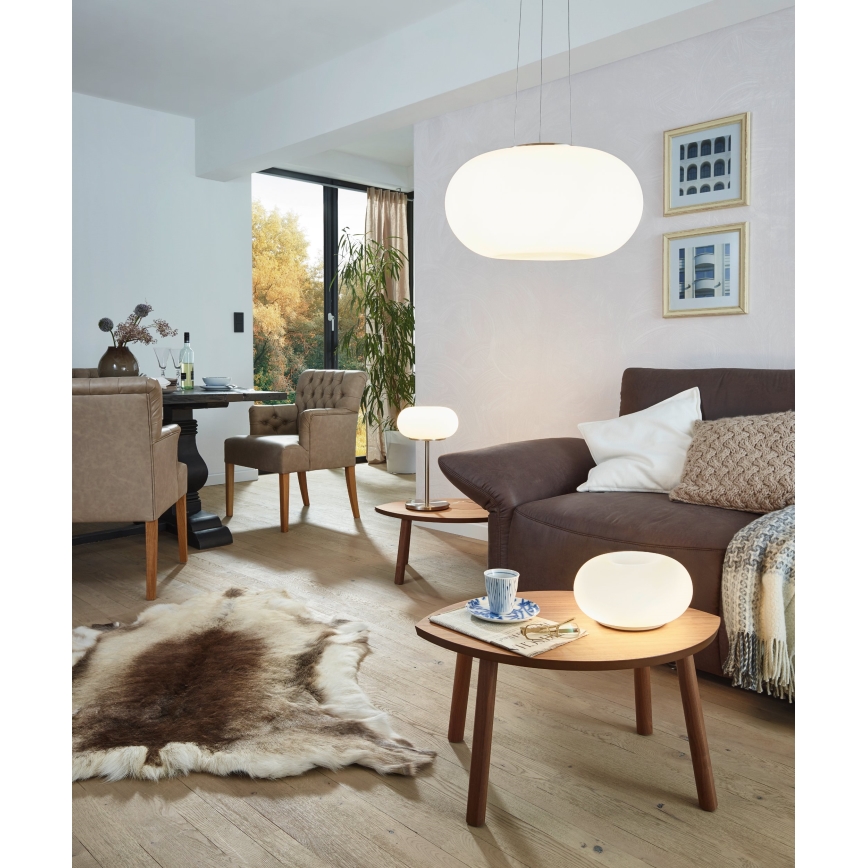 EGLO - Lampadario a sospensione con filo OPTICA 2xE27/60W diametro 45 cm