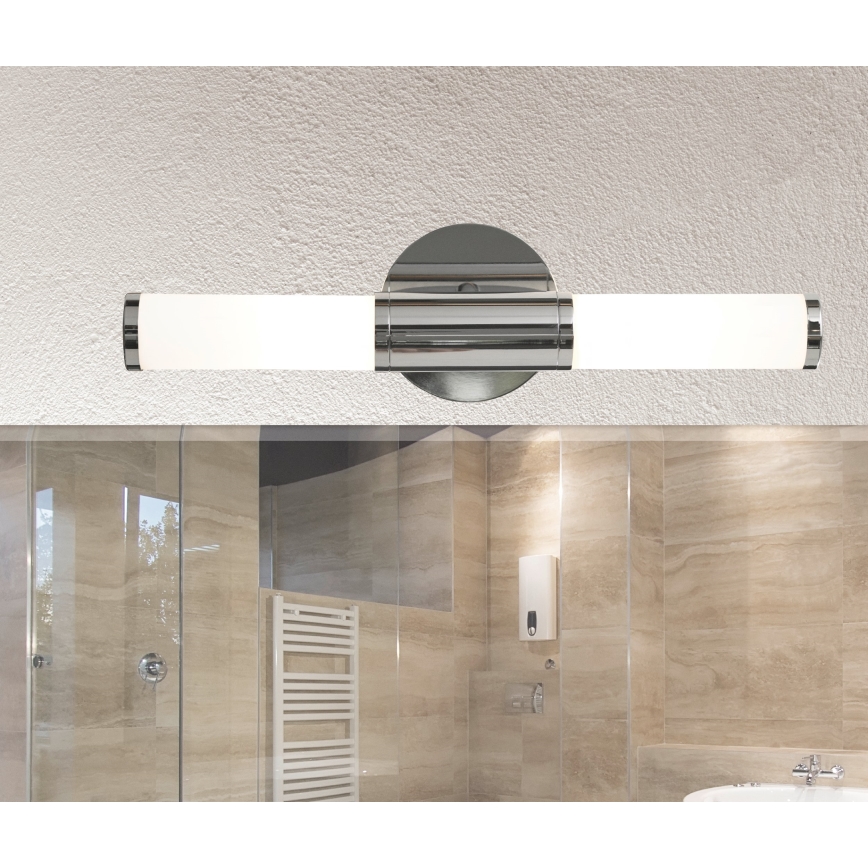 Eglo - Badezimmer-Wandleuchte 2xE14/40W/230V IP44