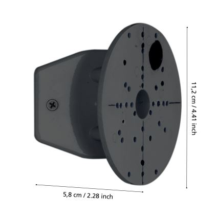 EGLO - Support d'angle pour luminaire anthracite
