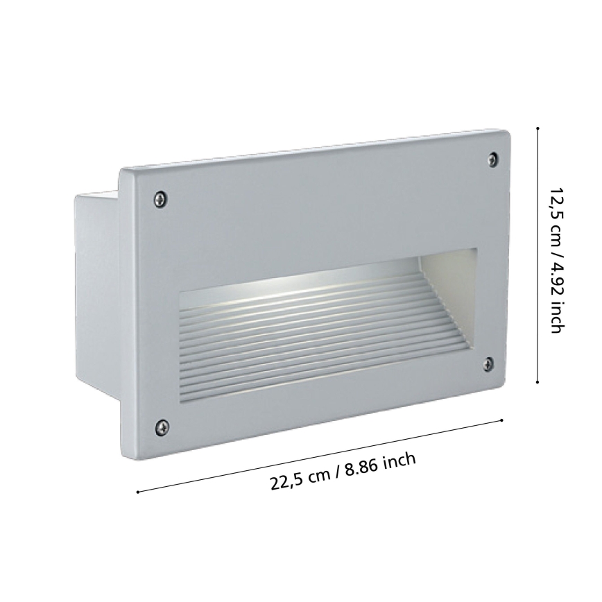 Eglo - Faretto da incasso per esterno 1xE14/60W/230V