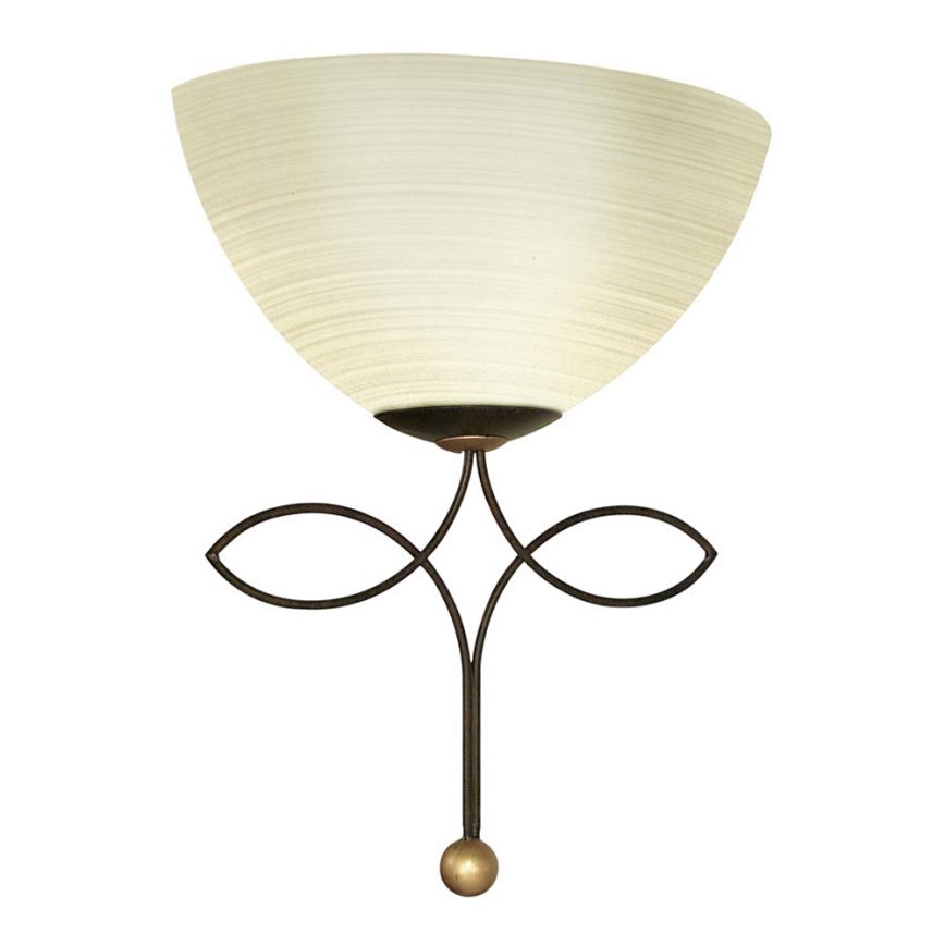 EGLO 89135 - Applique murale BELUGA 1xE27/60W marron antique