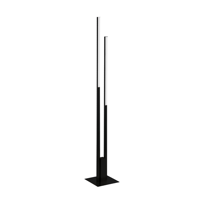 Eglo - Lampada da terra LED RGBW dimmerabile 2xLED/16W/230V nero ZigBee