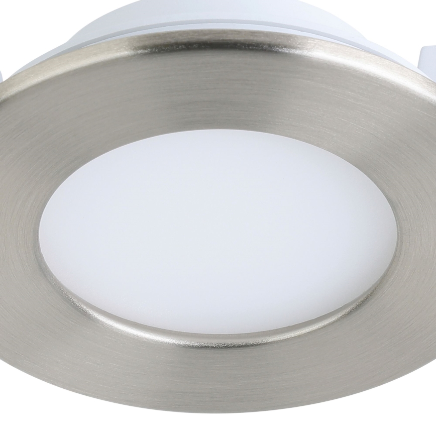Eglo - Lot de 3 luminaires LED dimmables pour salle de bains FUEVA-Z 2,8W/230V IP44 Ø 8,5 cm