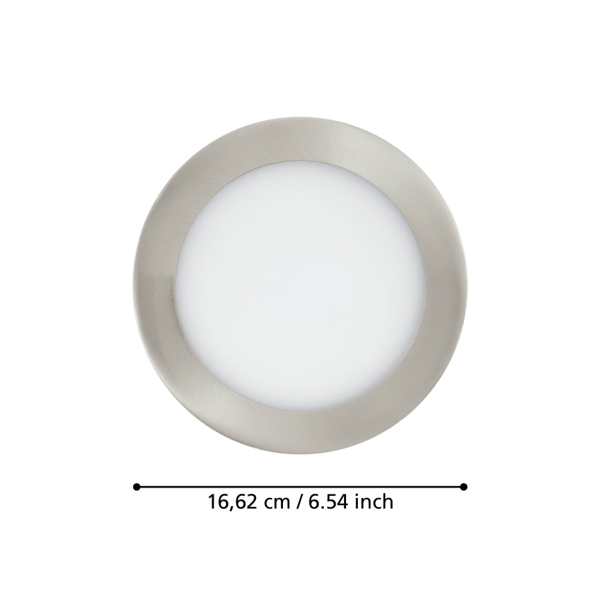 Eglo - Plafonnier encastré LED dimmable pour salle de bains LED/10,5W/230V IP44 compatible ZigBee Ø 16,5 cm