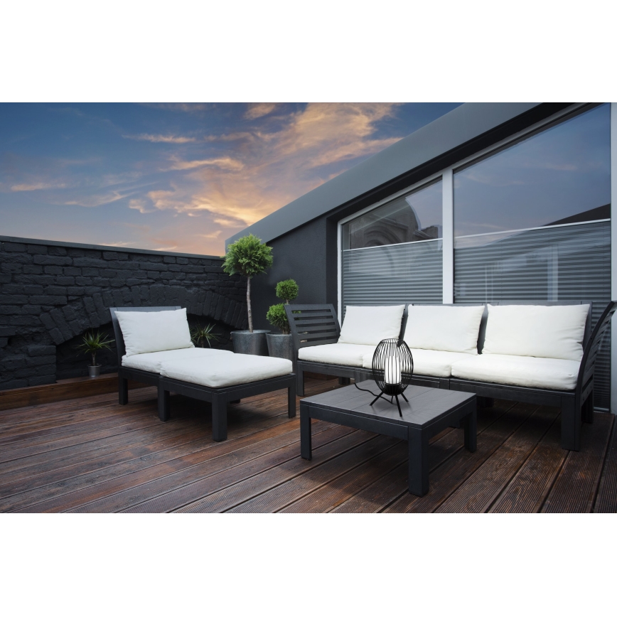 Eglo - Lampe de table d'extérieur 1xE27/28W/230V IP44
