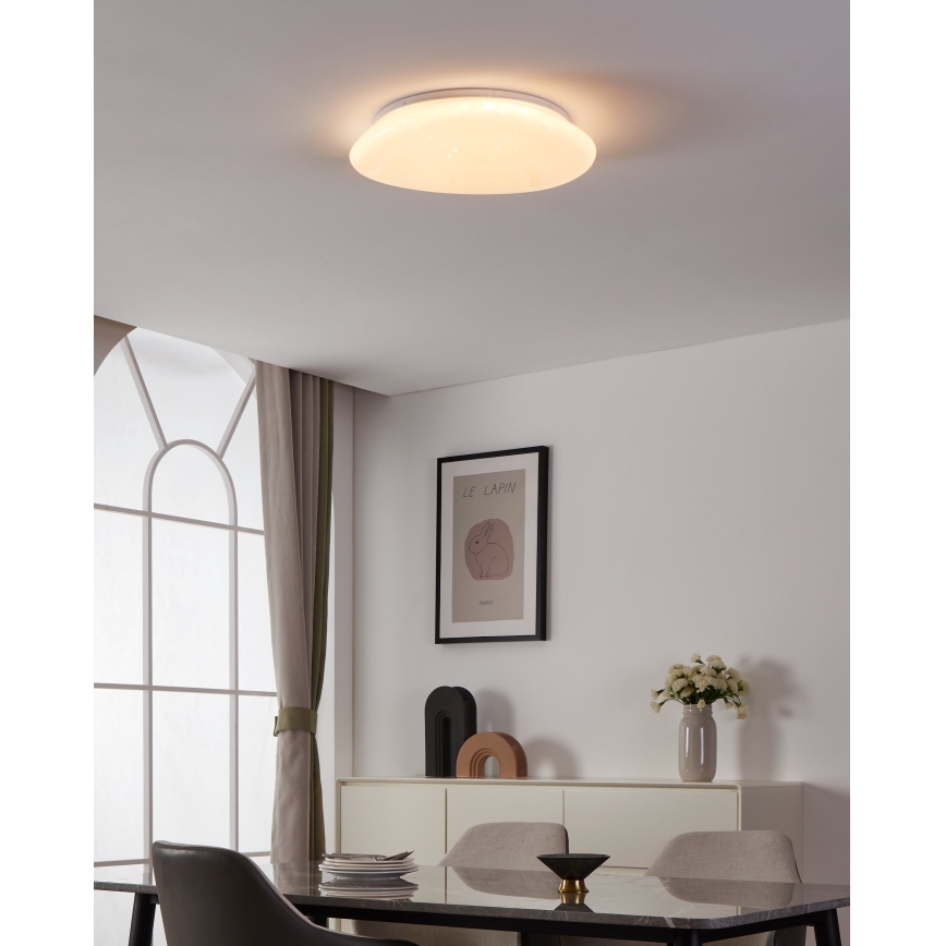 Eglo - Plafoniera dimmerabile LED RGBW/21,6W/230V, diametro 43 cm
