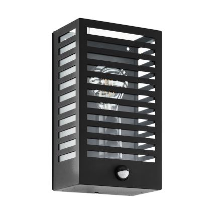Eglo - Applique da esterno con sensore 1xE27/60W/230V IP44