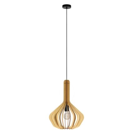 Eglo - Hängeleuchte an Kabel 1xE27/40W/230V Ø 38 cm beige