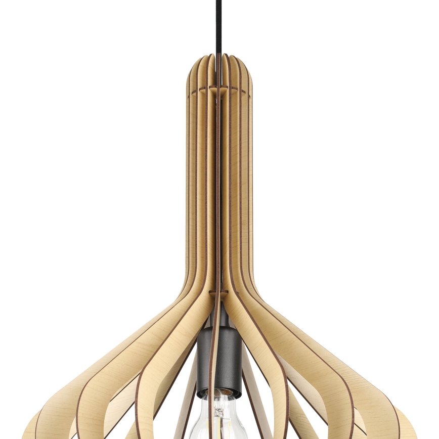 Eglo - Hängeleuchte an Kabel 1xE27/40W/230V Ø 38 cm beige