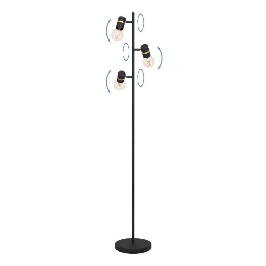 Eglo - Stehlampe 3xE27/10W/230V