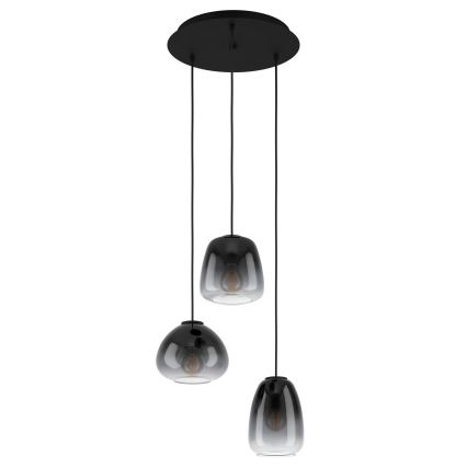 Eglo - Deckenleuchte an Kabel 3xE27/40W/230V Ø 43 cm