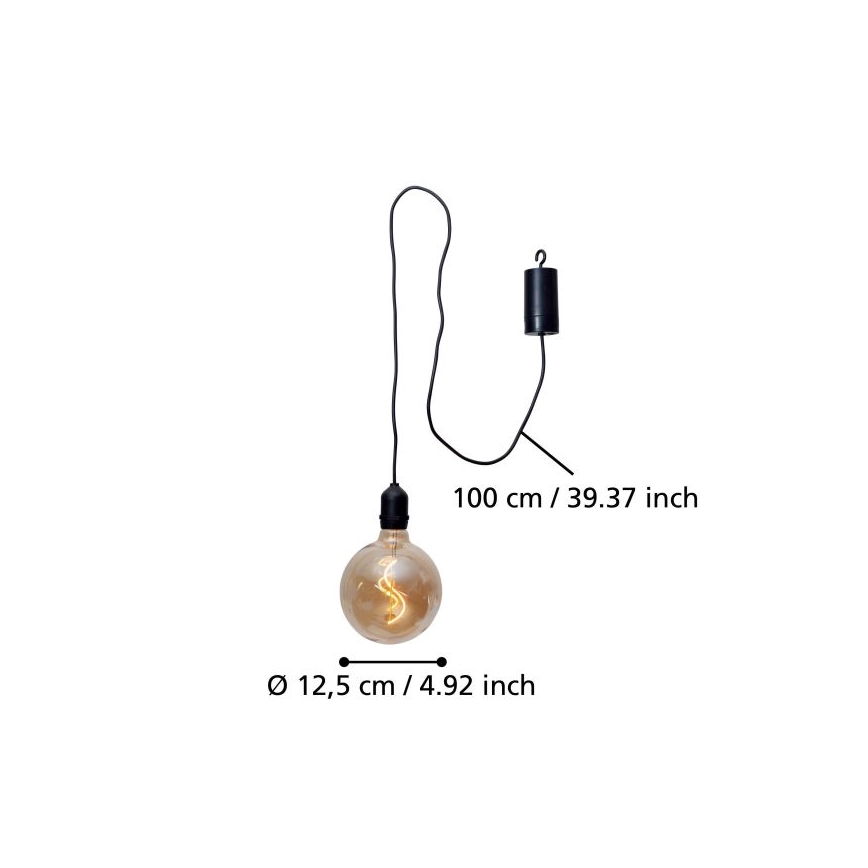 Eglo - Lampada a sospensione a LED per esterno LED/0,06W/6V IP44 beige