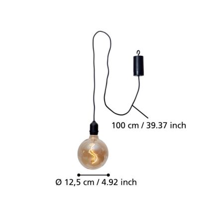 Eglo - Suspension LED d'extérieur LED/0,06W/6V IP44 beige