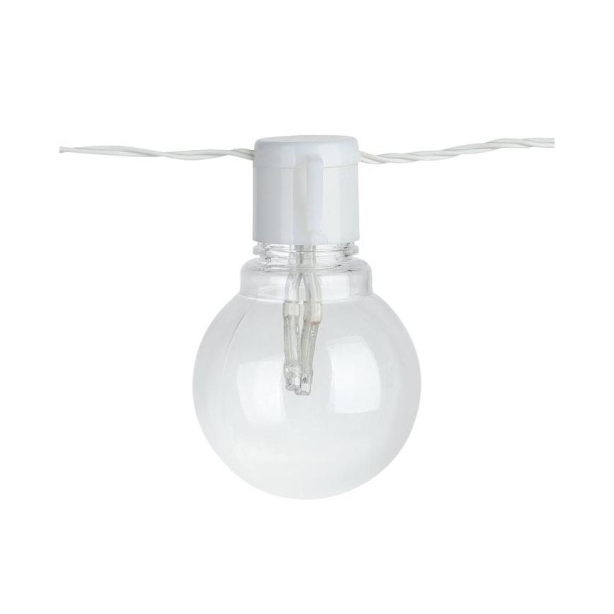 Eglo - Catena decorativa da esterno LED 16xLED/0,064W/24V IP44 bianco