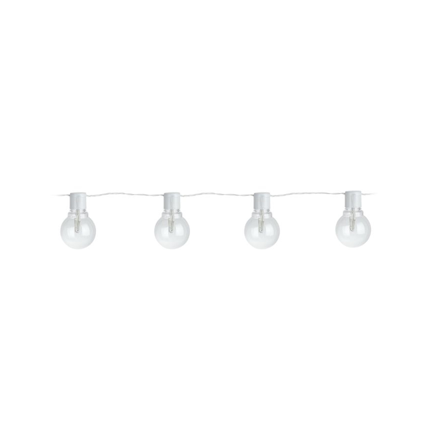 Eglo - Guirlande décorative extérieure LED 16xLED/0,064W/24V IP44 blanche