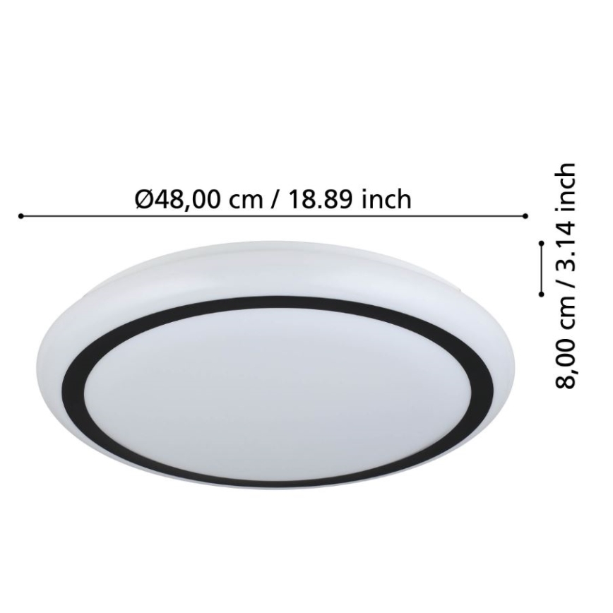 Eglo - Lampada da soffitto LED LED/19,5W/230V