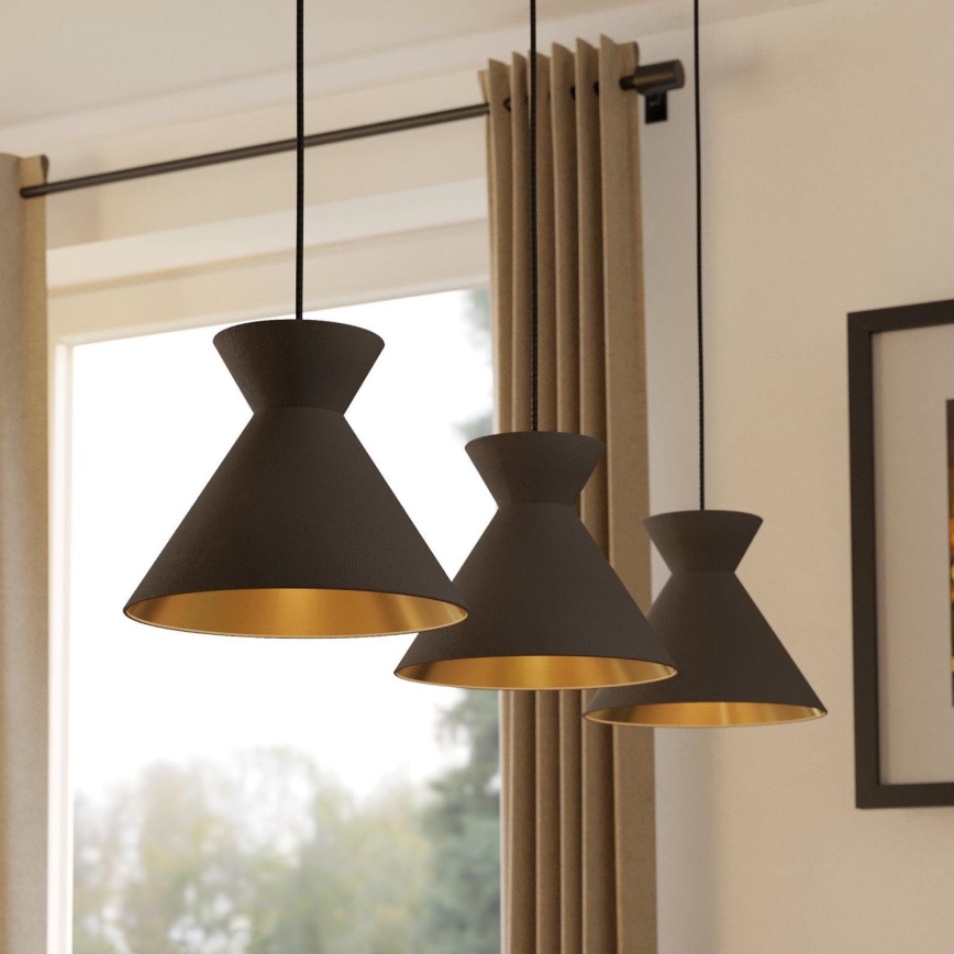 Eglo 900348 - Lampadario a sospensione NASTASIA con cavo, 3xE27/40W/230V