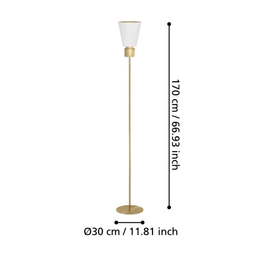 Eglo - Lampadaire 1xE27/40W/230V