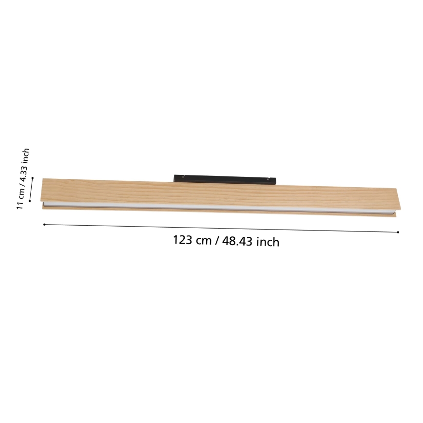 Eglo - Plafoniera dimmerabile RGBW LED/35W/230V 2700-6500K