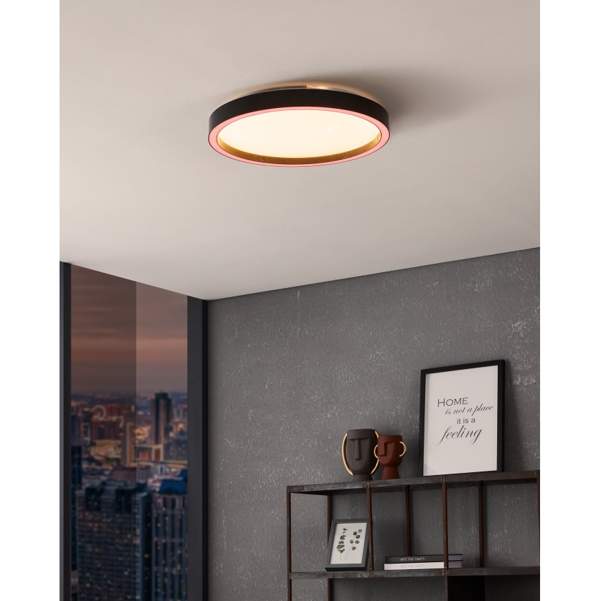 Eglo – Dimmbare LED-RGBW-Deckenleuchte LED/17,8W/230V 2700-6500K