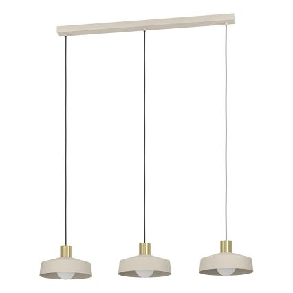 Eglo - Lampadario a sospensione con filo 3xE27/40W/230V