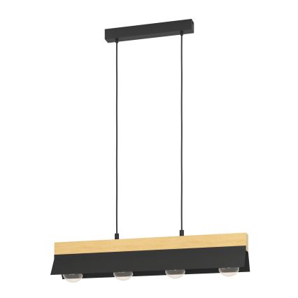Eglo - Lampadario a sospensione con filo 4xE27/40W/230V